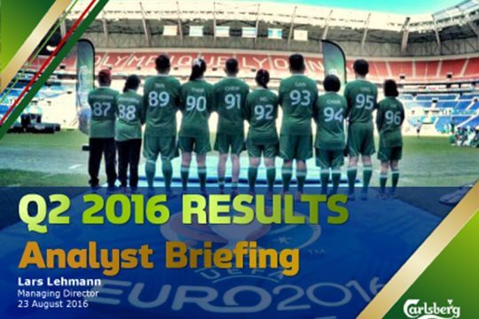 2016 Q2 Results Analyst Briefing